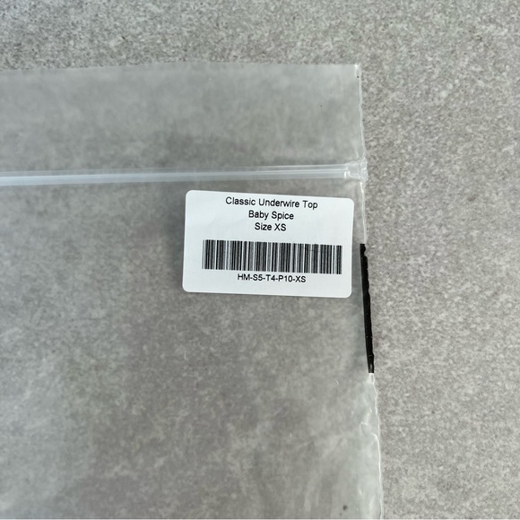 NWT HEAVY MANNERS BABY SPICE CLASSIC UNDERWIRE TOP - Picture 9 of 10